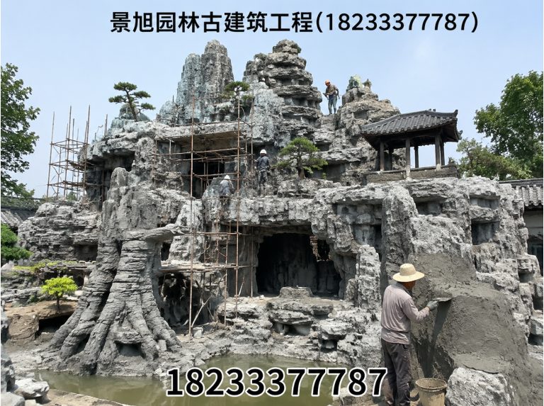徐水区仿古牌楼展示图